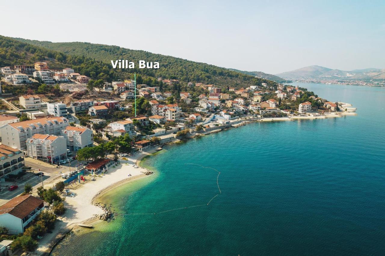 Villa Bua - Beautiful Seafront Apartments Trogir Exterior foto